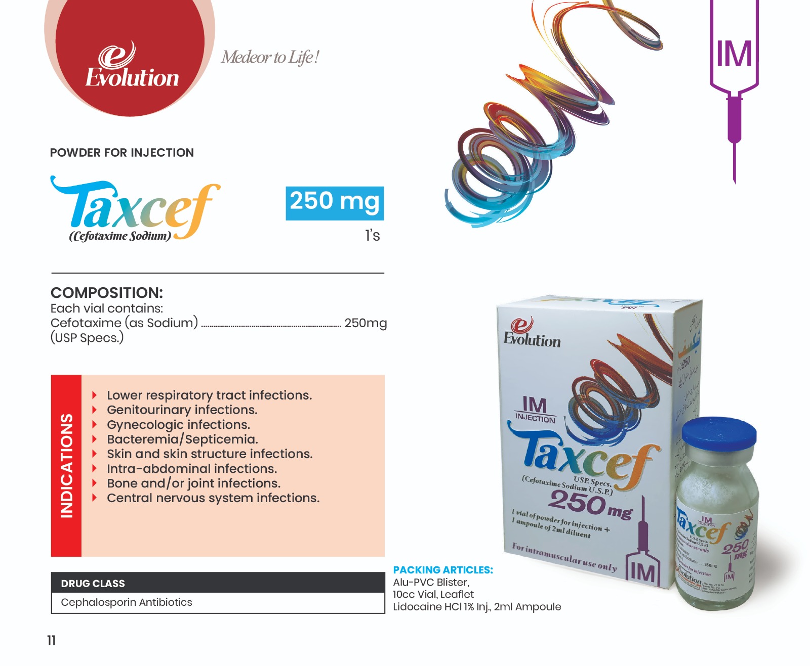evolution index pharmaceutical
